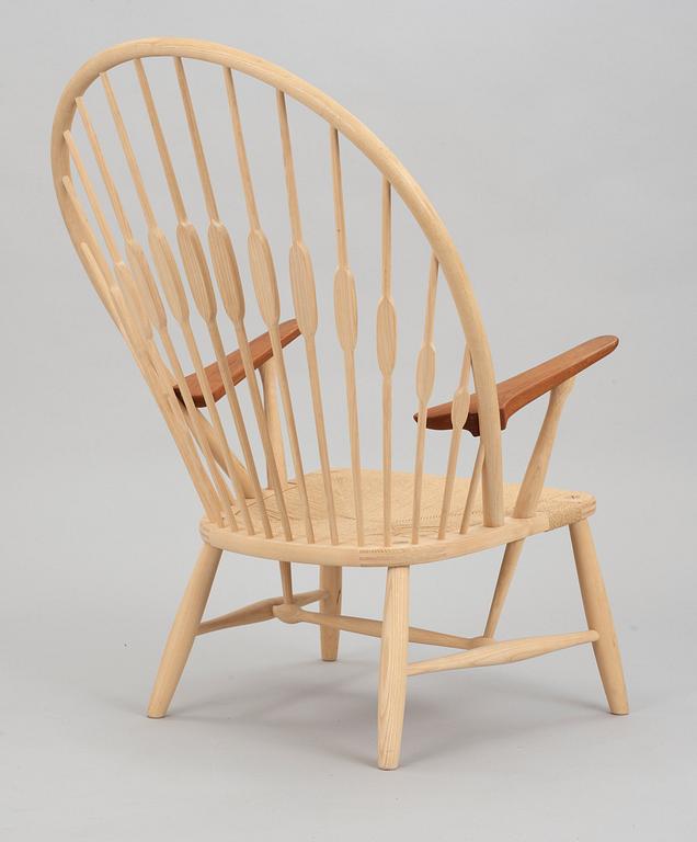HANS J WEGNER, karmstol, "Peacock chair", PP Møbler, Danmark.