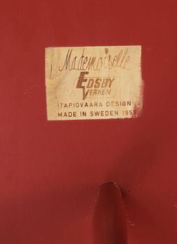 STOL, "Mademoiselle", Ilmari Tapiovaara, Edsbyverken 1959.