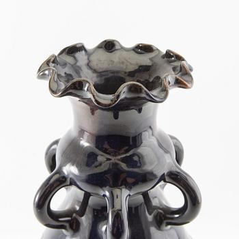 Vase Jugend early 20th century glazed stoneware.