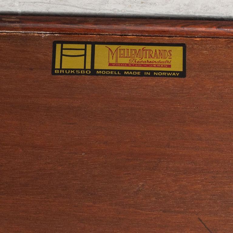 Torbjørn Afdal, bänk, "Krobo", Mellemstrands Trevareindustri, Bruksbo, Norge, 1960/70-tal.