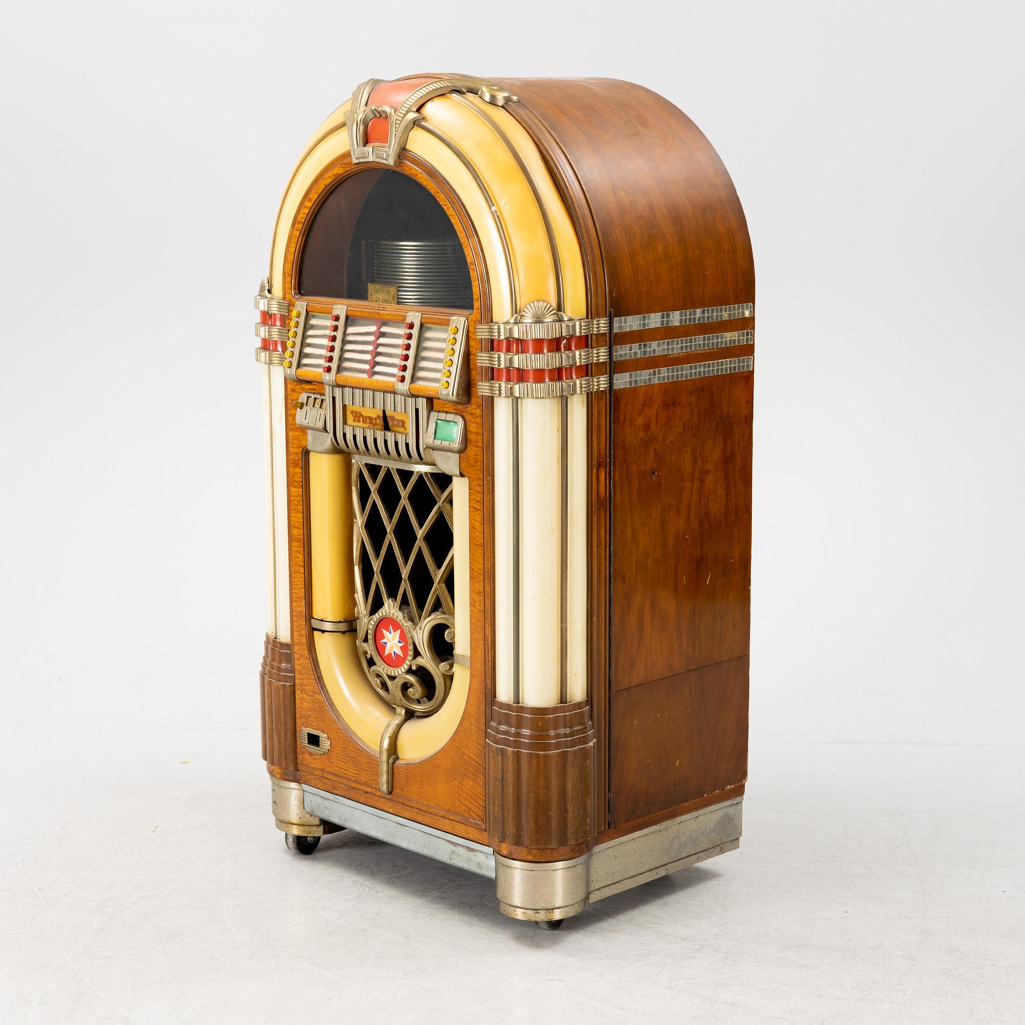 Jukebox, Wurlitzer, modell 1015, The Rudolph Wurlitzer Company.