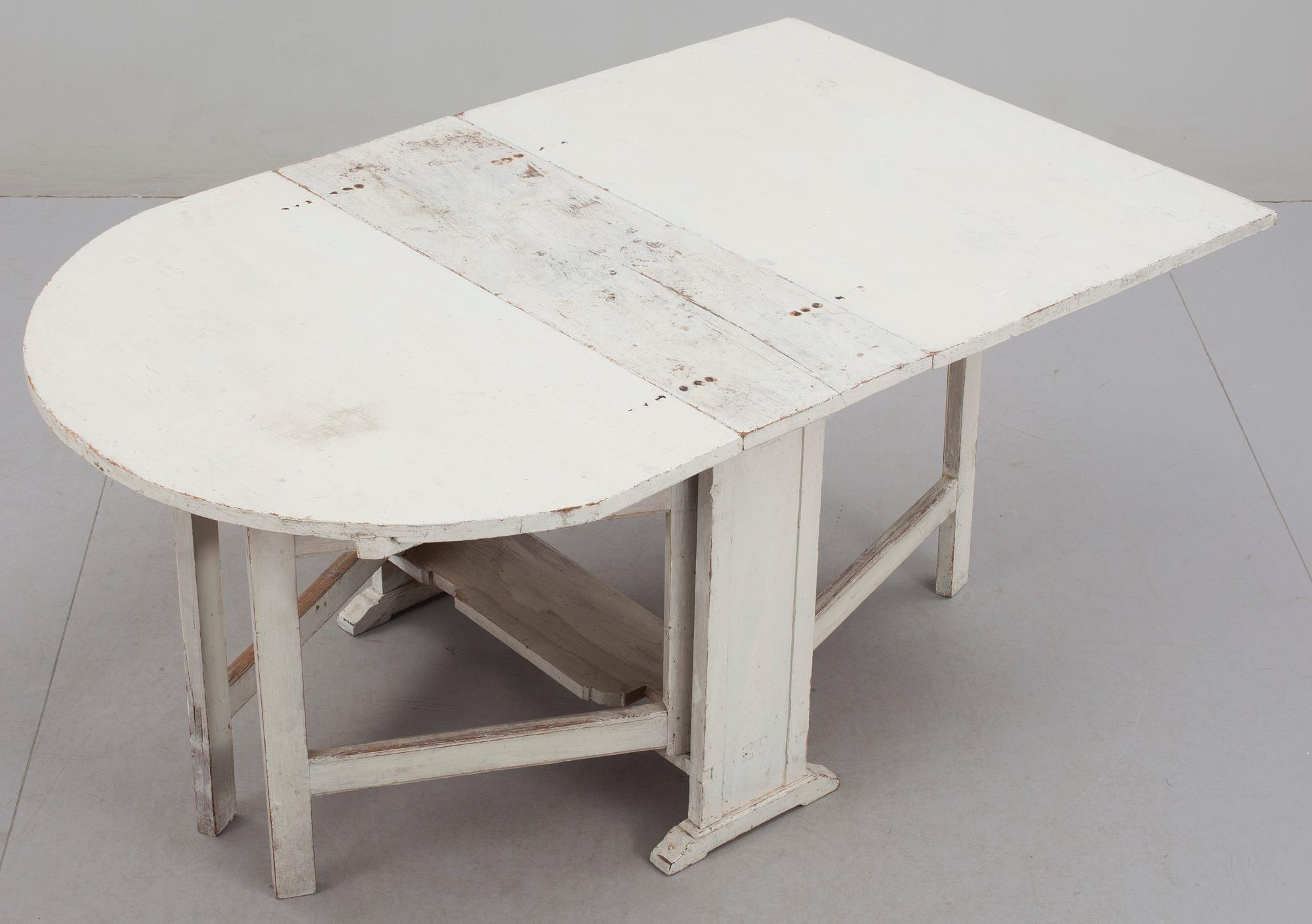 SLAGBORD, allmoge, 1800-tal.
