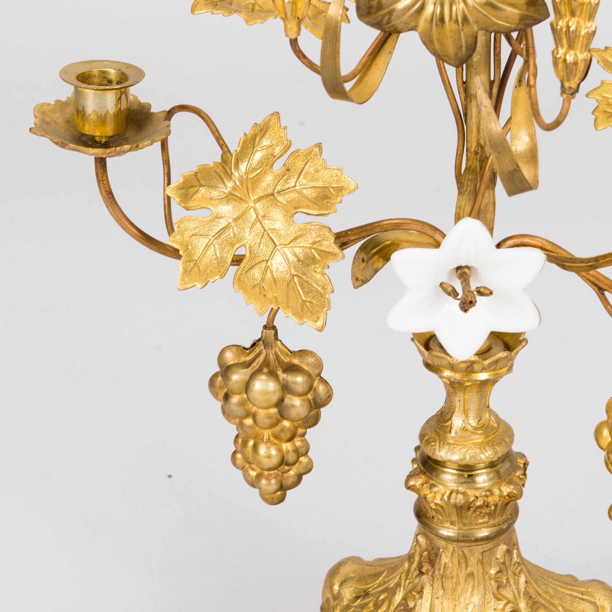 KANDELABER, Frankrike, 1900-talets första hälft.