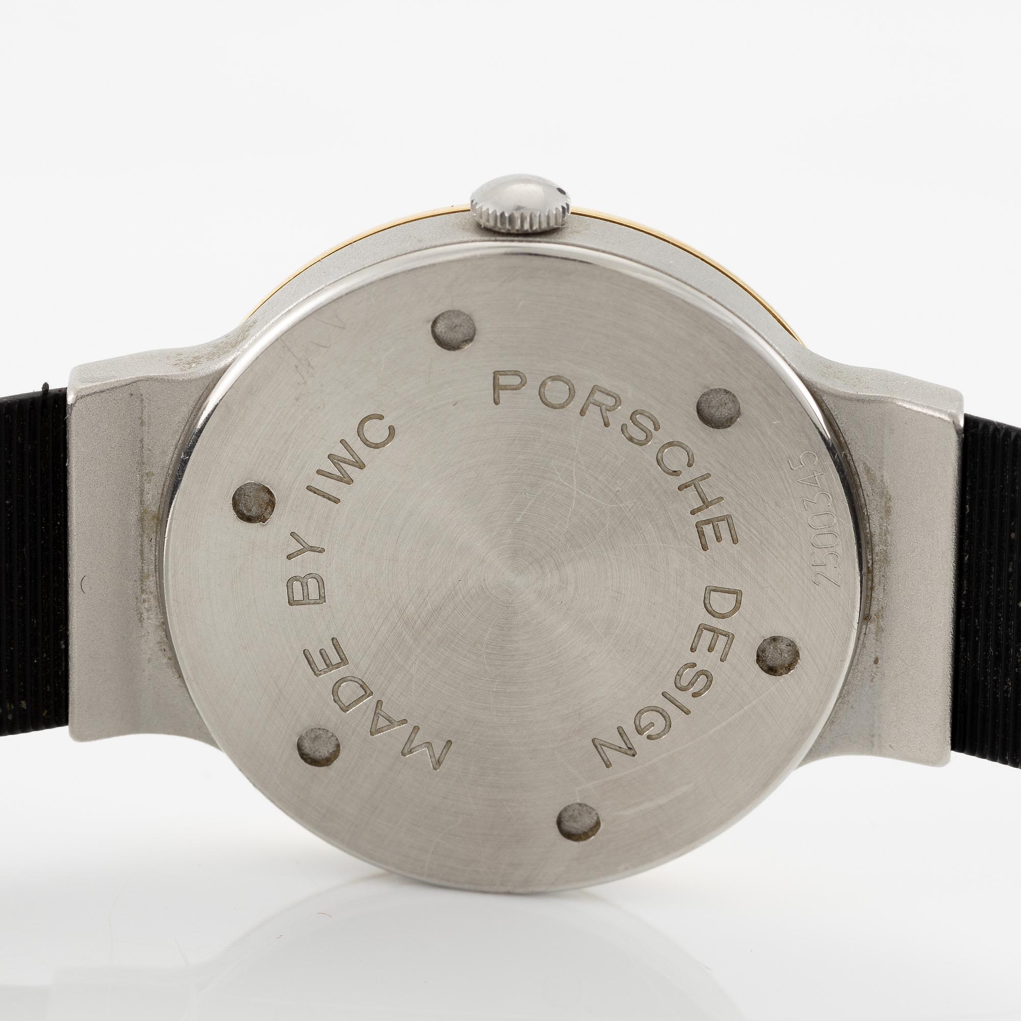 Porsche design, by IWC, wristwatch, 32 mm.