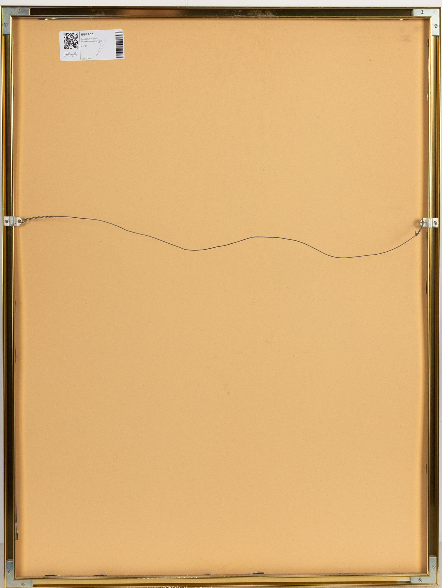 Bengt Lindström, Figurkomposition.