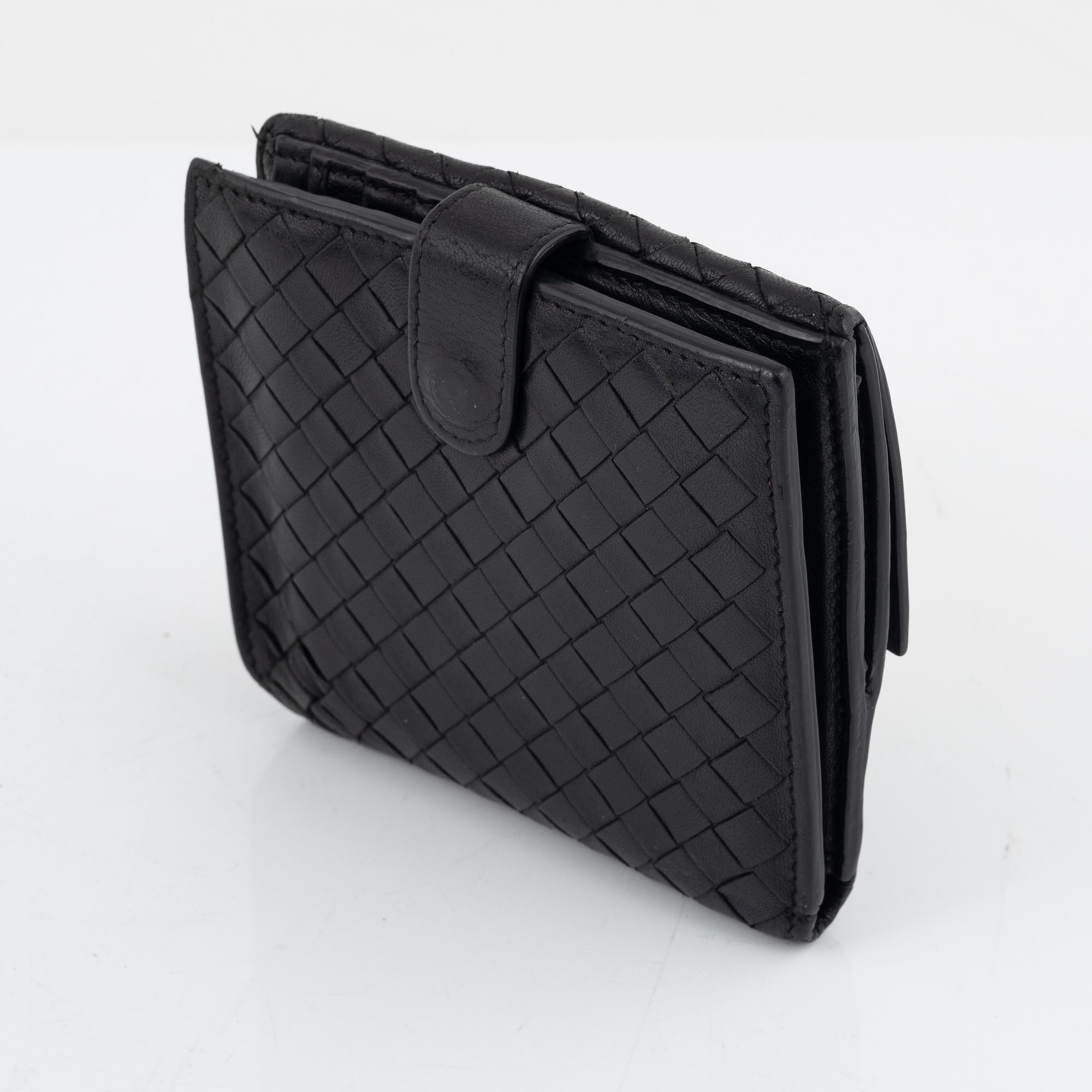 Bottega Veneta, a wallet and bracelet.