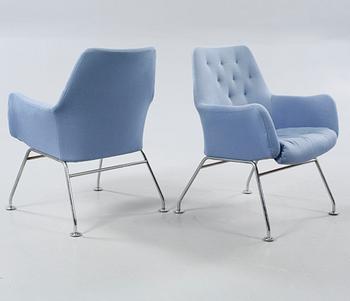 Four chairs by Bruno Mathsson, model "Mirja", Dux, late 20th century.