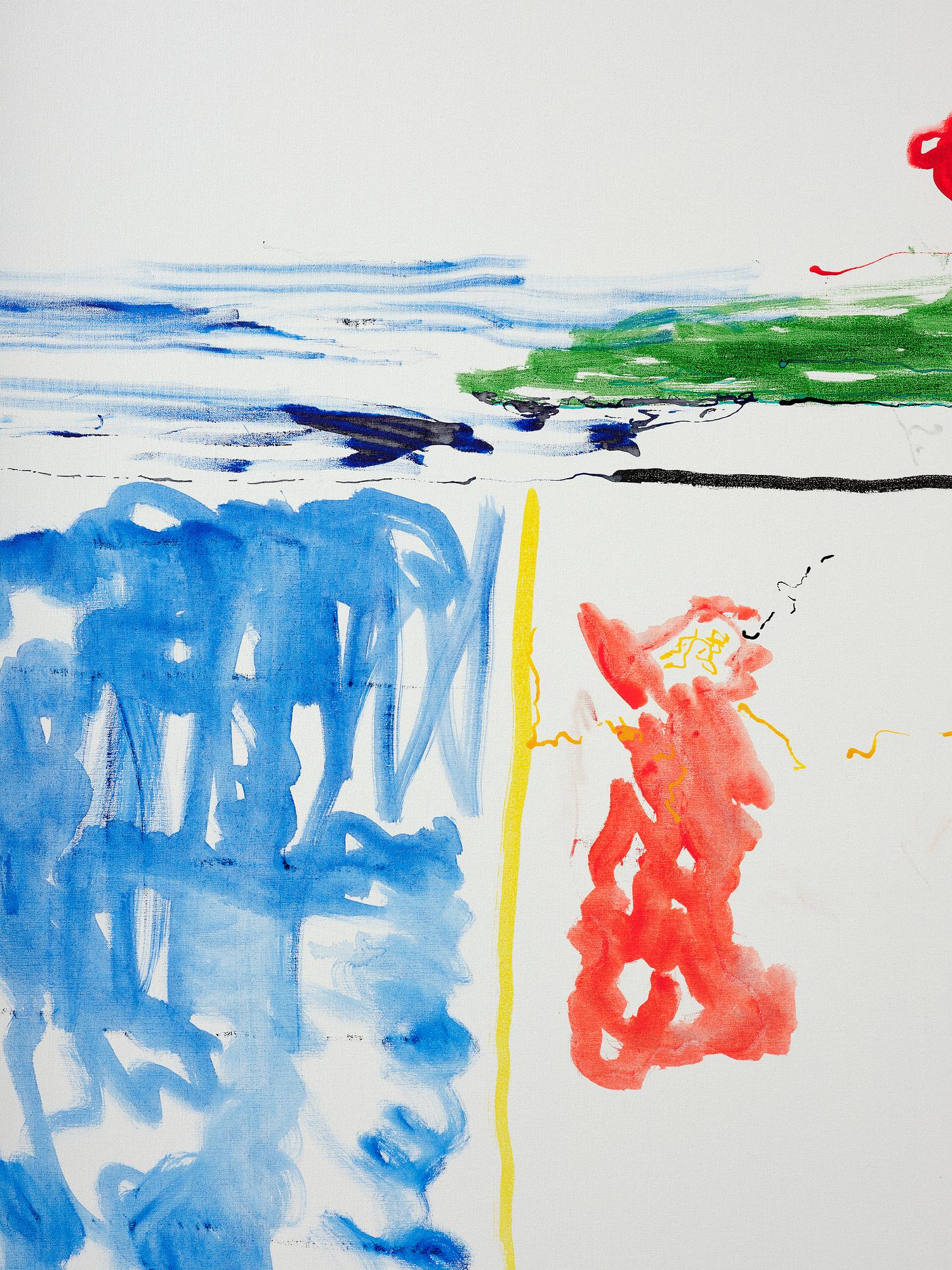 Rune Jansson, olja på duk, signerad och daterad 2009.