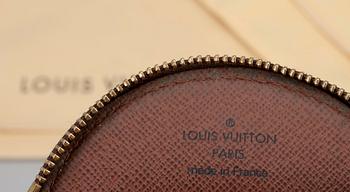 PORTMONNÄ, "Round coin Purse", Louis Vuitton.