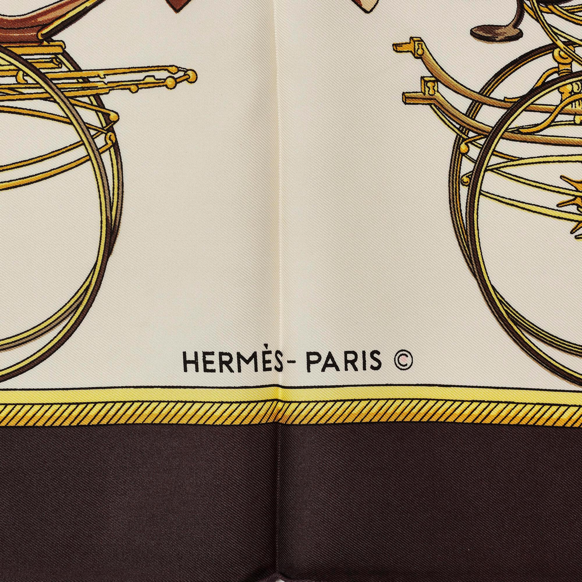 Hermès, scarf, "Les Voitures à Transformation".