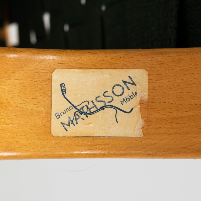 Bruno Mathsson, an 'Eva' chair, Firma Karl Mathsson, dated -41.