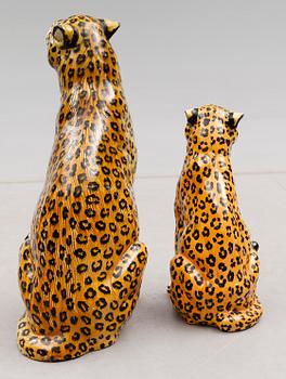 FIGURER, 2 st, keramik, Italien, 1900-/2000-tal.