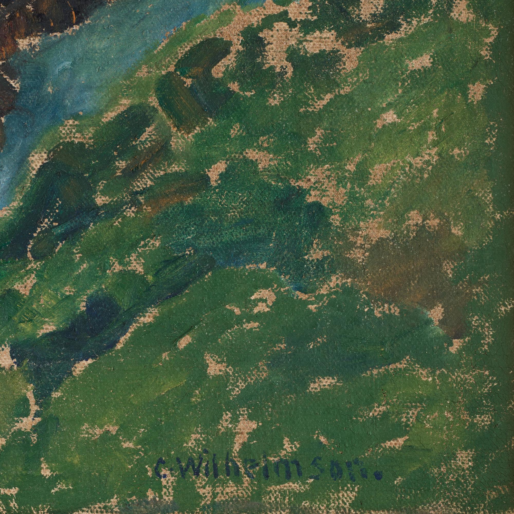 Carl Wilhelmson, "Riksgränsen I" (mot Norge).