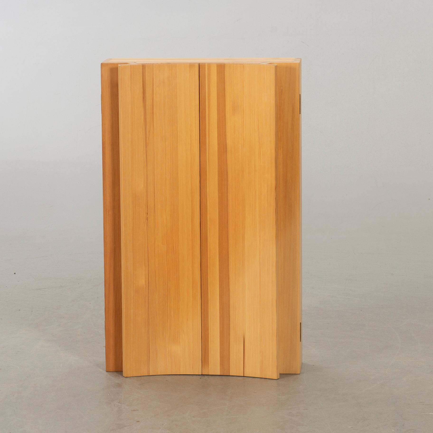 OLOF PIRA, A PINEWOOD WALL CUPBOARD DESIGN OLOF PIRA.