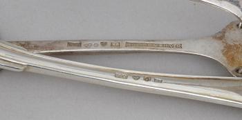 PARTI SILVER, 3 delar, 1900-tal.