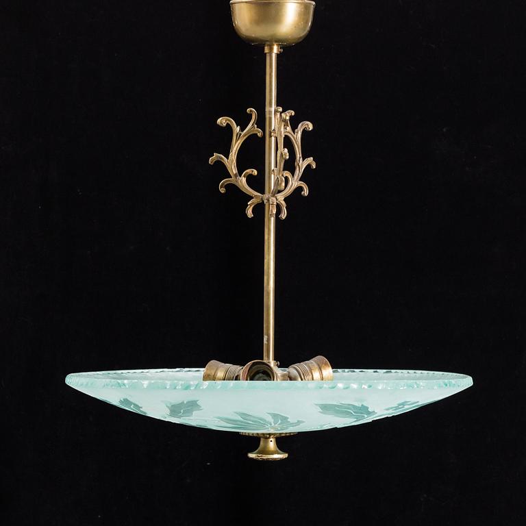 A 1940's ceiling lamp.