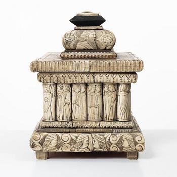 Bröllopsskrin, Italien, 1800-tal, Renässansstil.
