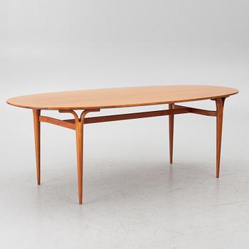 Bruno Mathsson & Piet Hein, dining table, “Superellipse”, Bruno Mathsson International, Sweden.