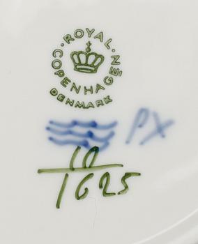 SERVISPORSLIN, 12 del, "Blå Blomst", Royal Copenhagen.