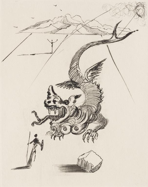 Salvador Dalí, Salvador Dalí, portfölj, "Mao Tse-Toung - Poèmes".