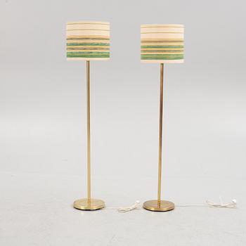 A pair of floor lights, ABO Randers, Denmark, second half of the 20th Century.