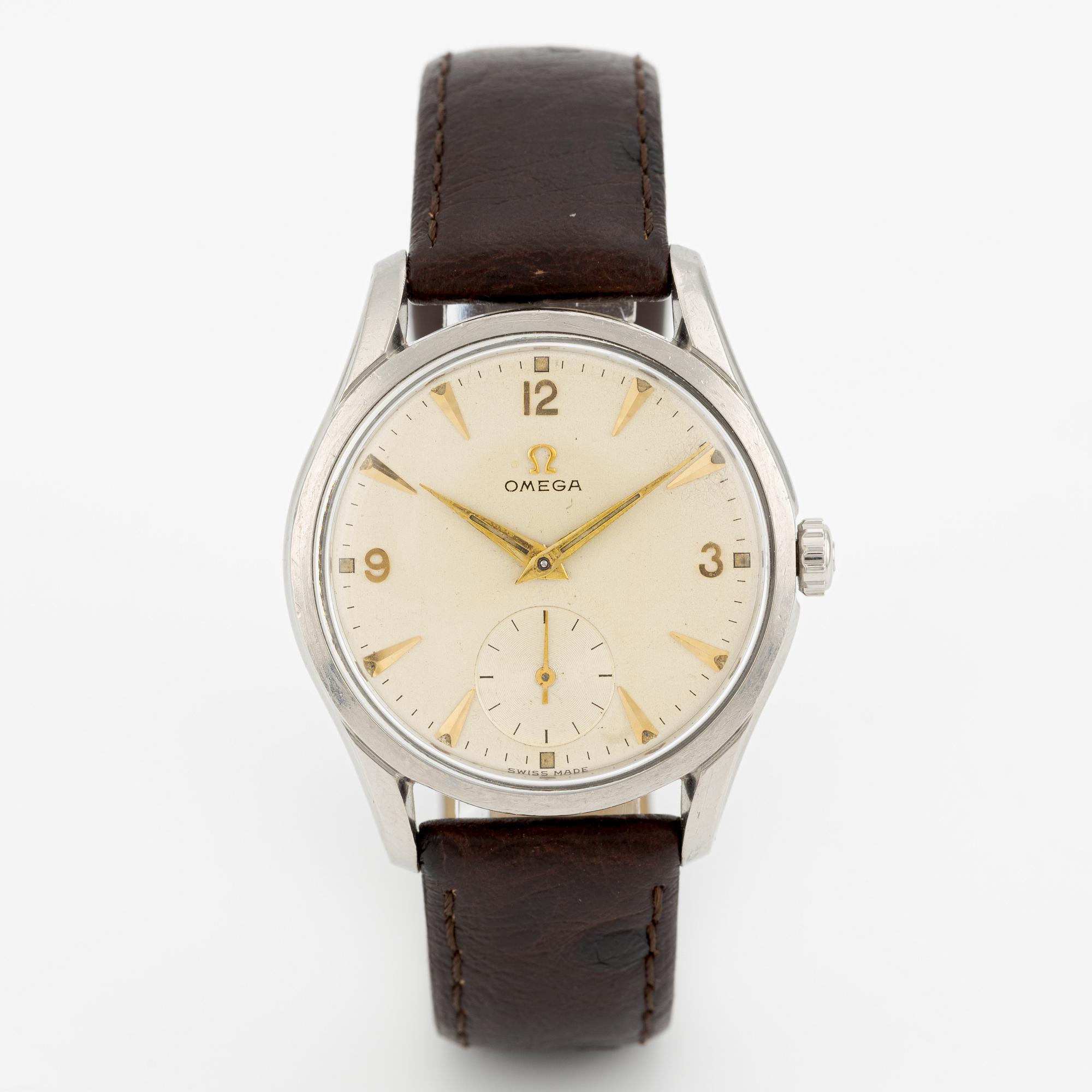 Omega, armbandsur, 36 mm.