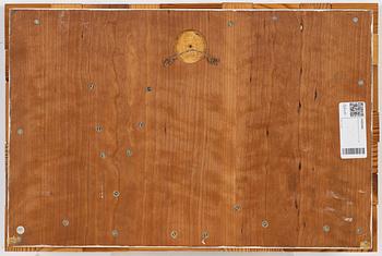 Gunnar Kanevad, a wooden relief, unclear signature and dating.