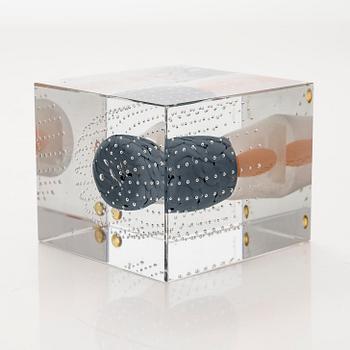 Oiva Toikka, vuosikuutio, signeerattu Oiva Toikka, 123/2000. Nuutajärvi 2013.