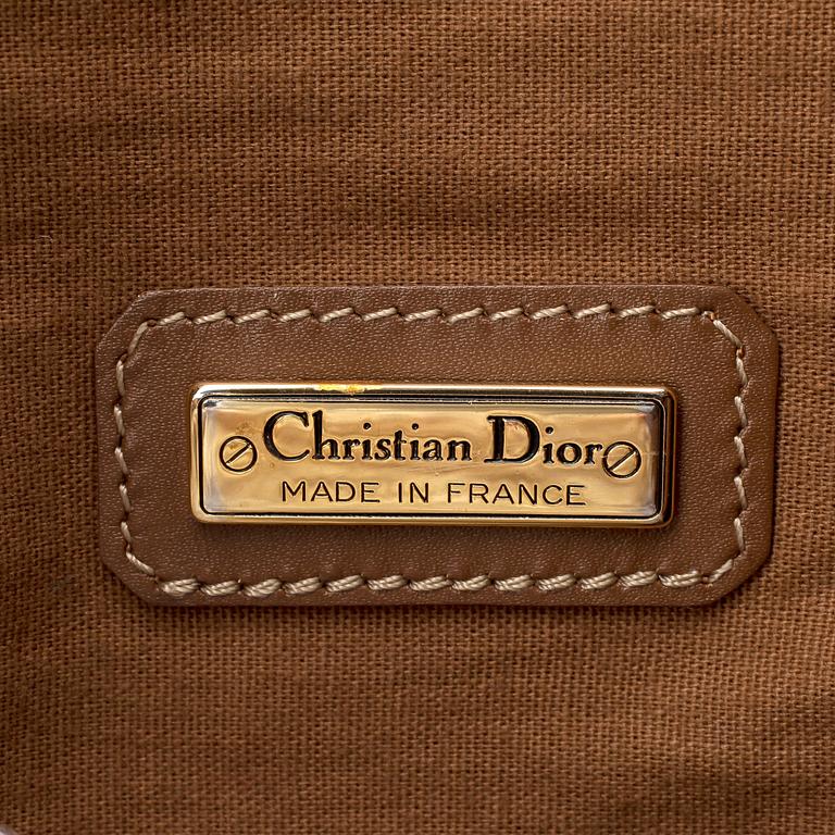 CHRISTIAN DIOR, a monogram canvas brief case.