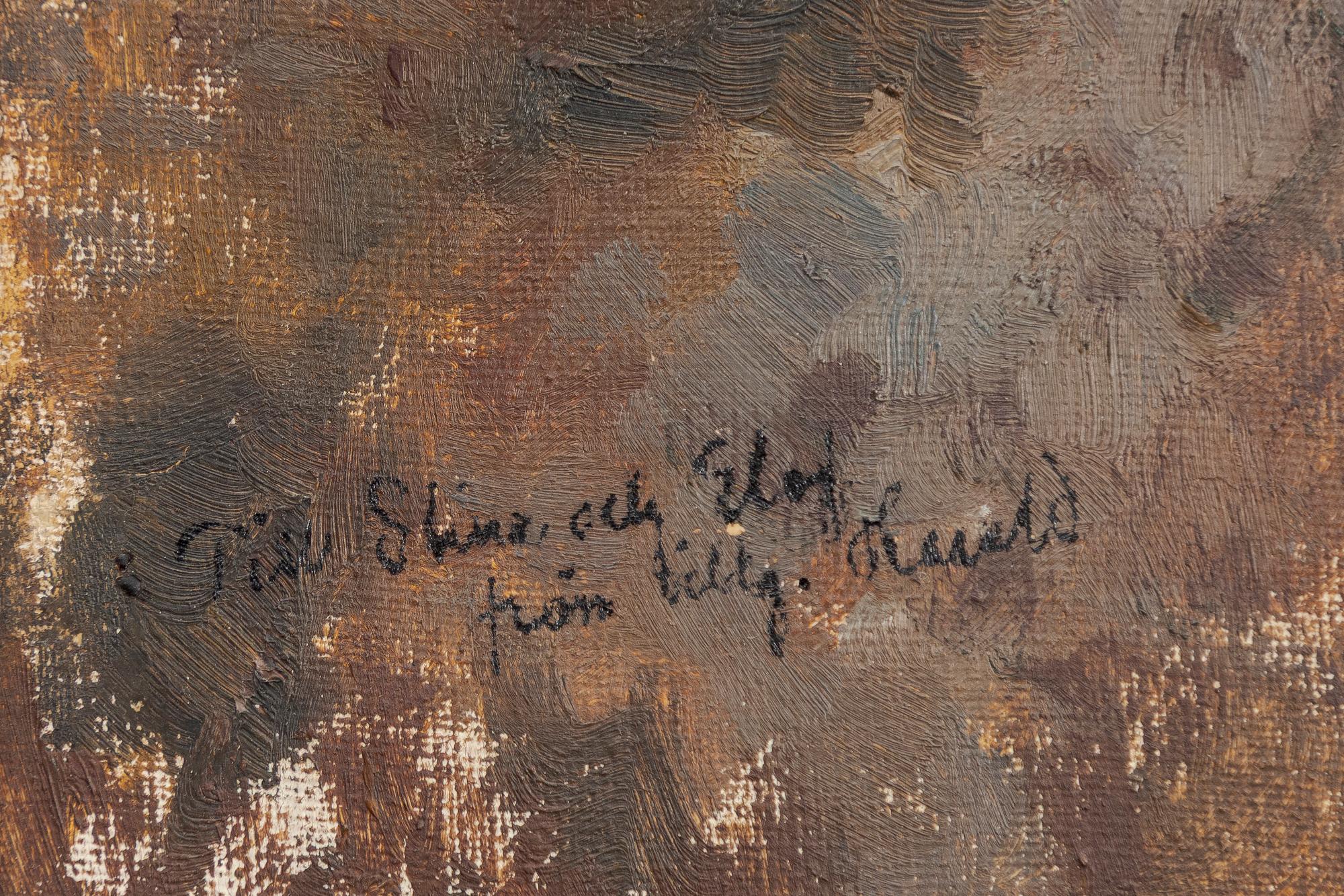 Harald Wiberg, Moose in the forest.