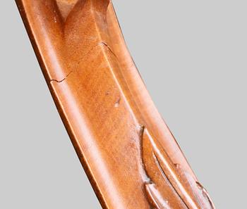 SPEGEL med trymå, rokokostil, sent 1800-tal.