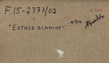 Bengt Lindström, "Extase Blanche".