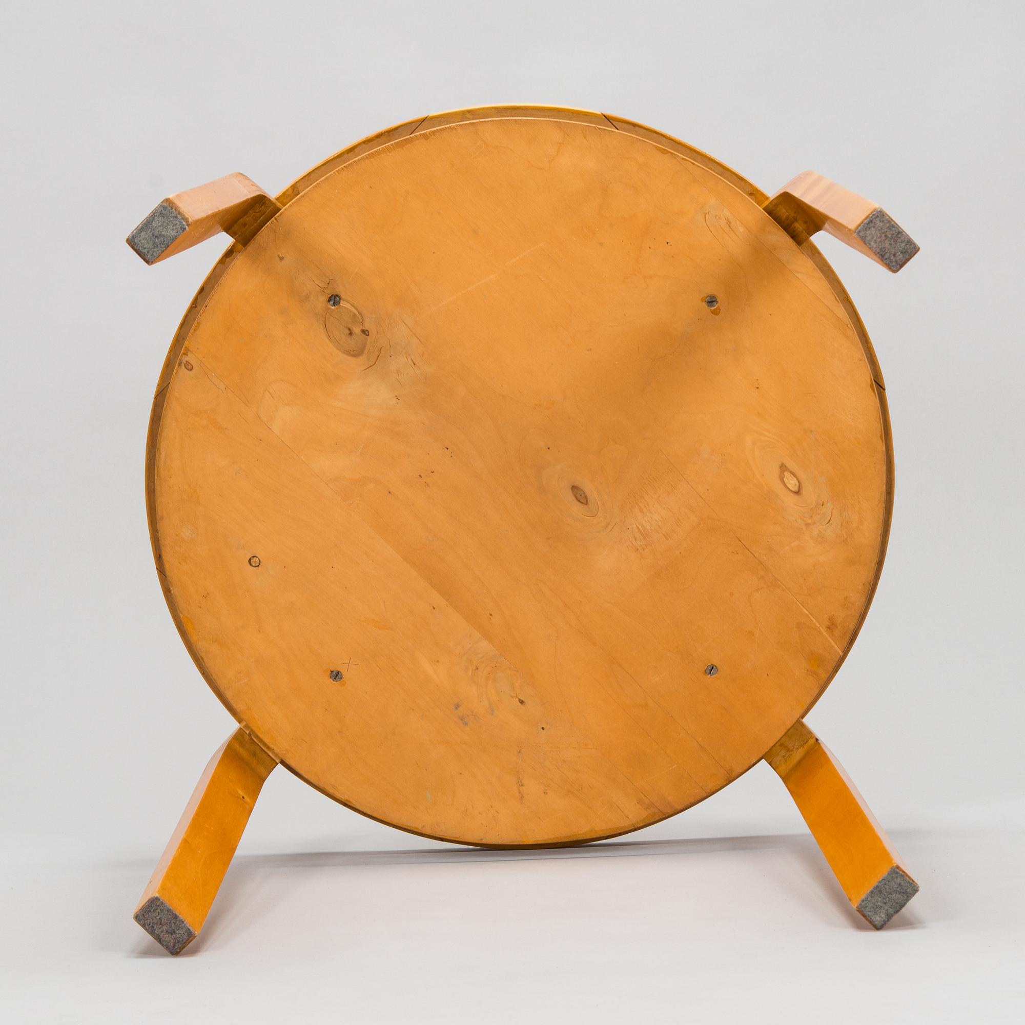 Alvar Aalto, a 1940's '71' table for, O.Y. Huonekalu- ja Rakennustyötehdas A.B.