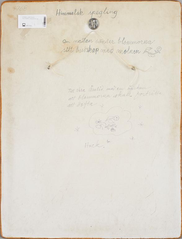 LARS HUCK HULTGREN, olja på trä.