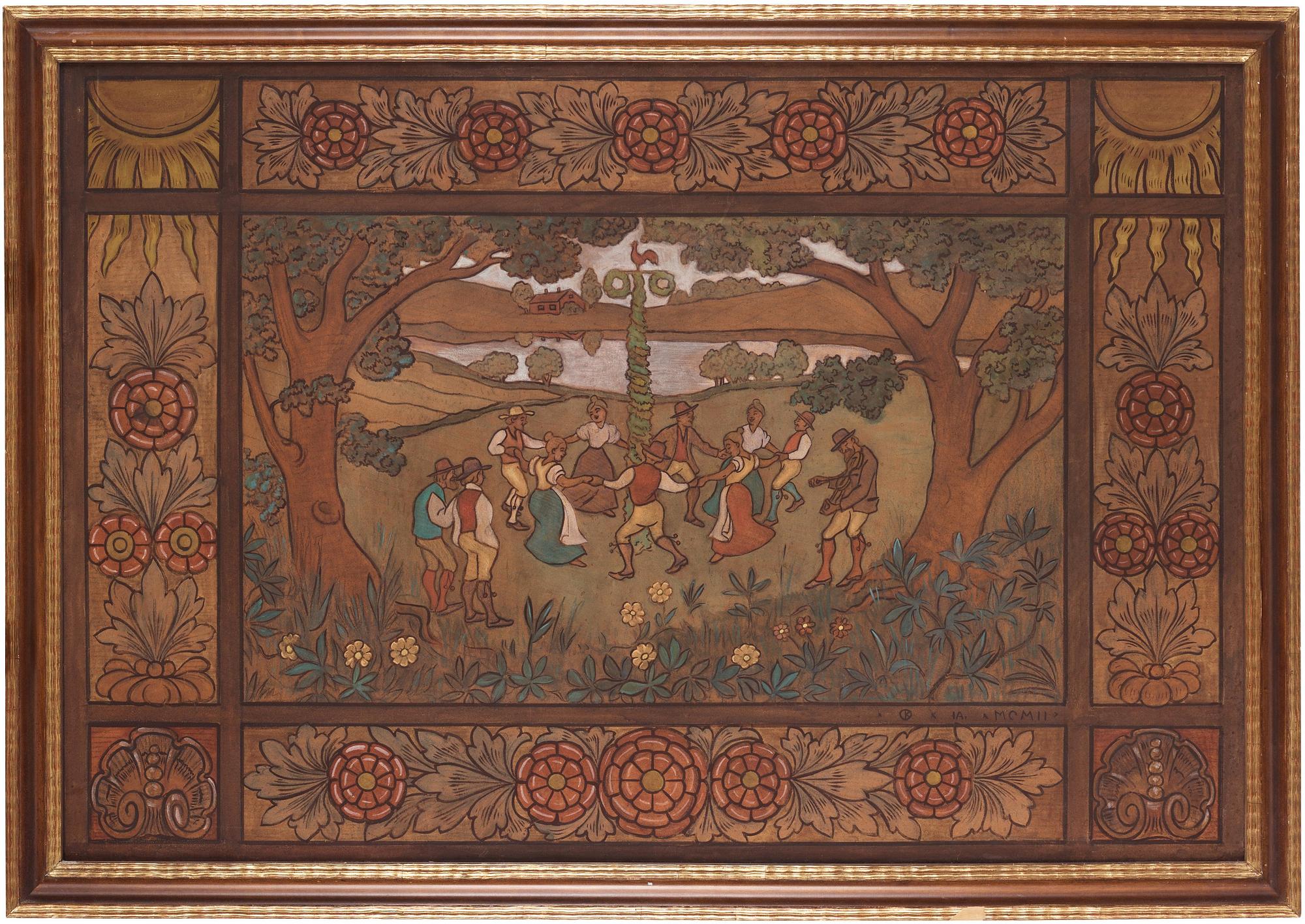 Ivar Arosenius, "Midsommardans".