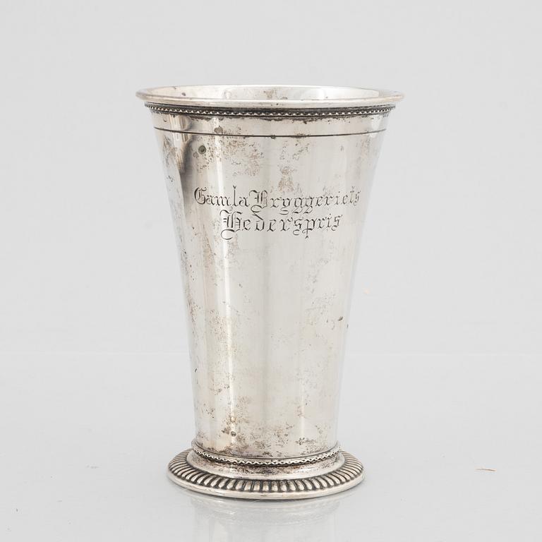 CG Hallberg, cup, silver, Stockholm 1923.