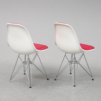 CHARLES AND RAY EAMES, six DSR chairs, Vitra, 2012.