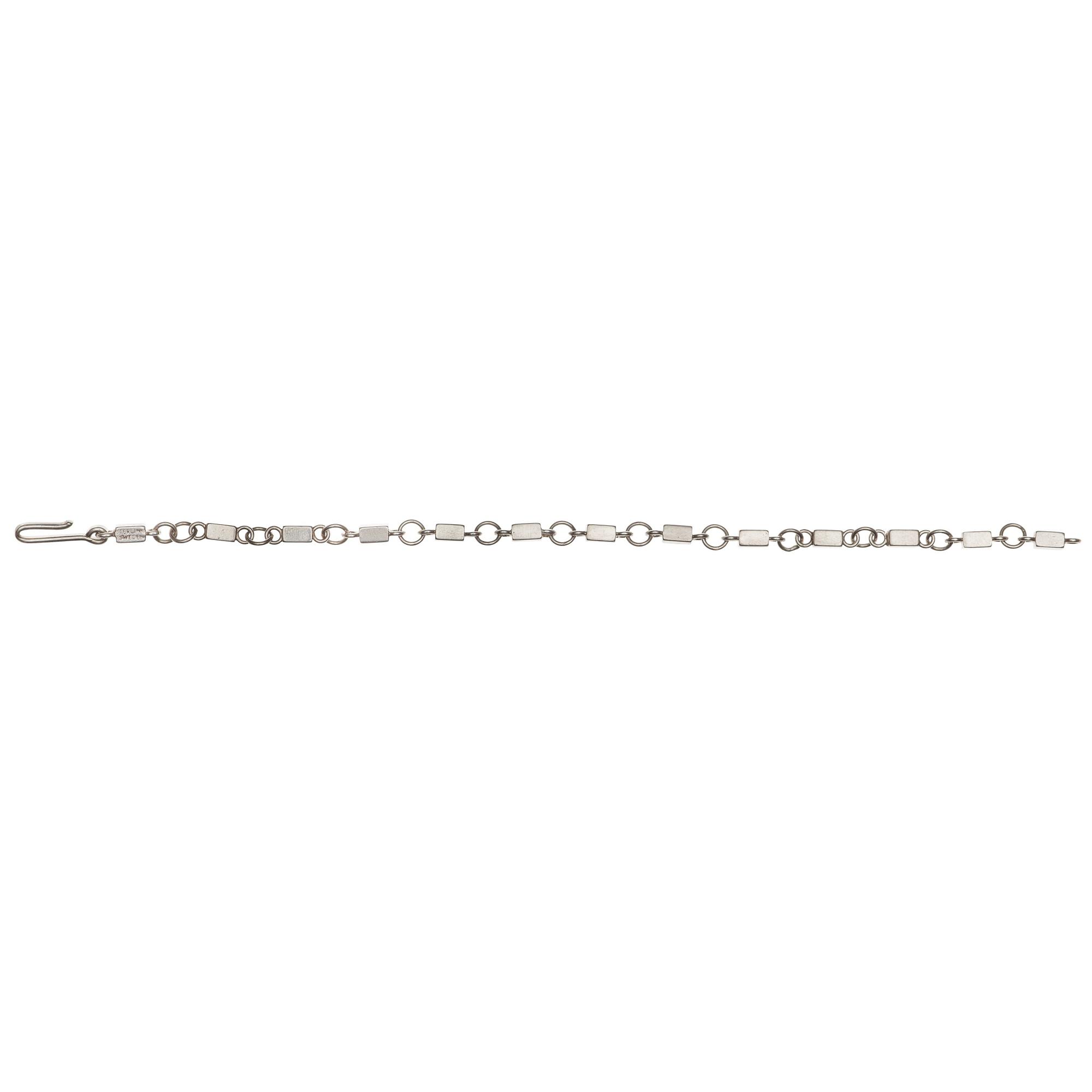 A Wiwen Nilsson sterling bracelet, Lund 1945.