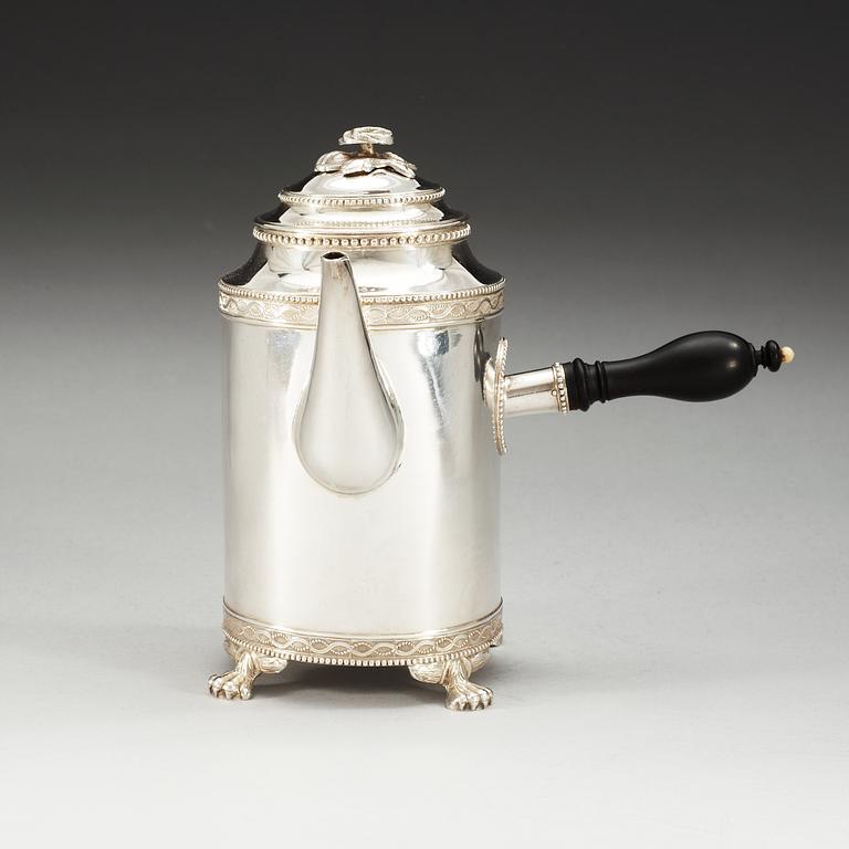 KAFFEKANNA, Nils Tornberg, Linköping 1791. Gustaviansk.