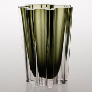 TAPIO WIRKKALA, MALJAKKO, lasia, signeerattu Tapio Wirkkala 3502. Iittala 1959-69.