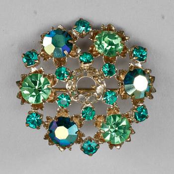 PARTI BIJOUTERIER, 17 delar, bla silver och paste, Nordiska Kompaniet, 1800-1900-tal.