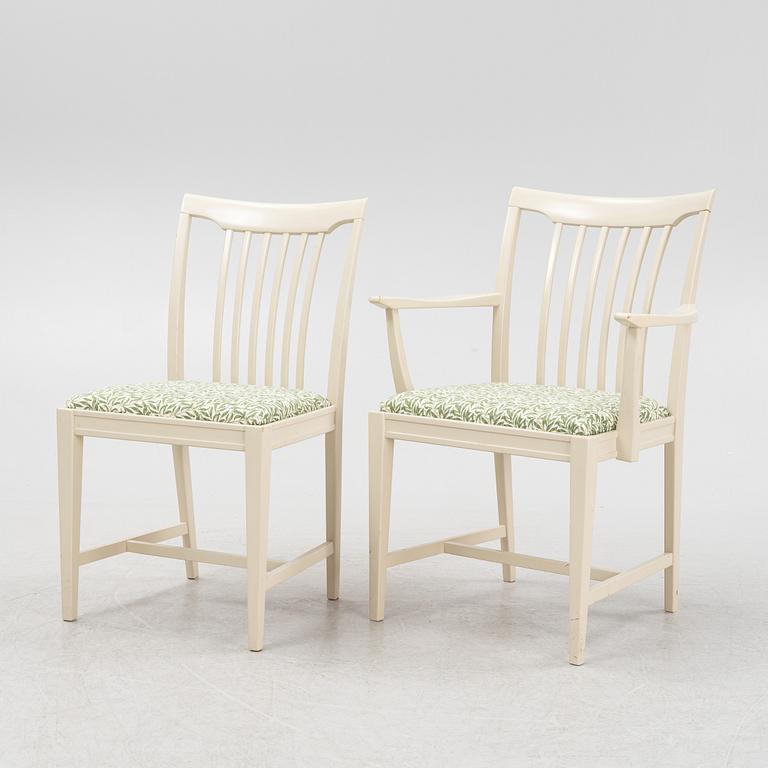 Svante Skogh, a 'Vindö' table and 5 chairs,