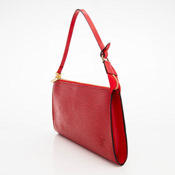 Louis Vuitton, an Epi leather 'Pochette' bag.