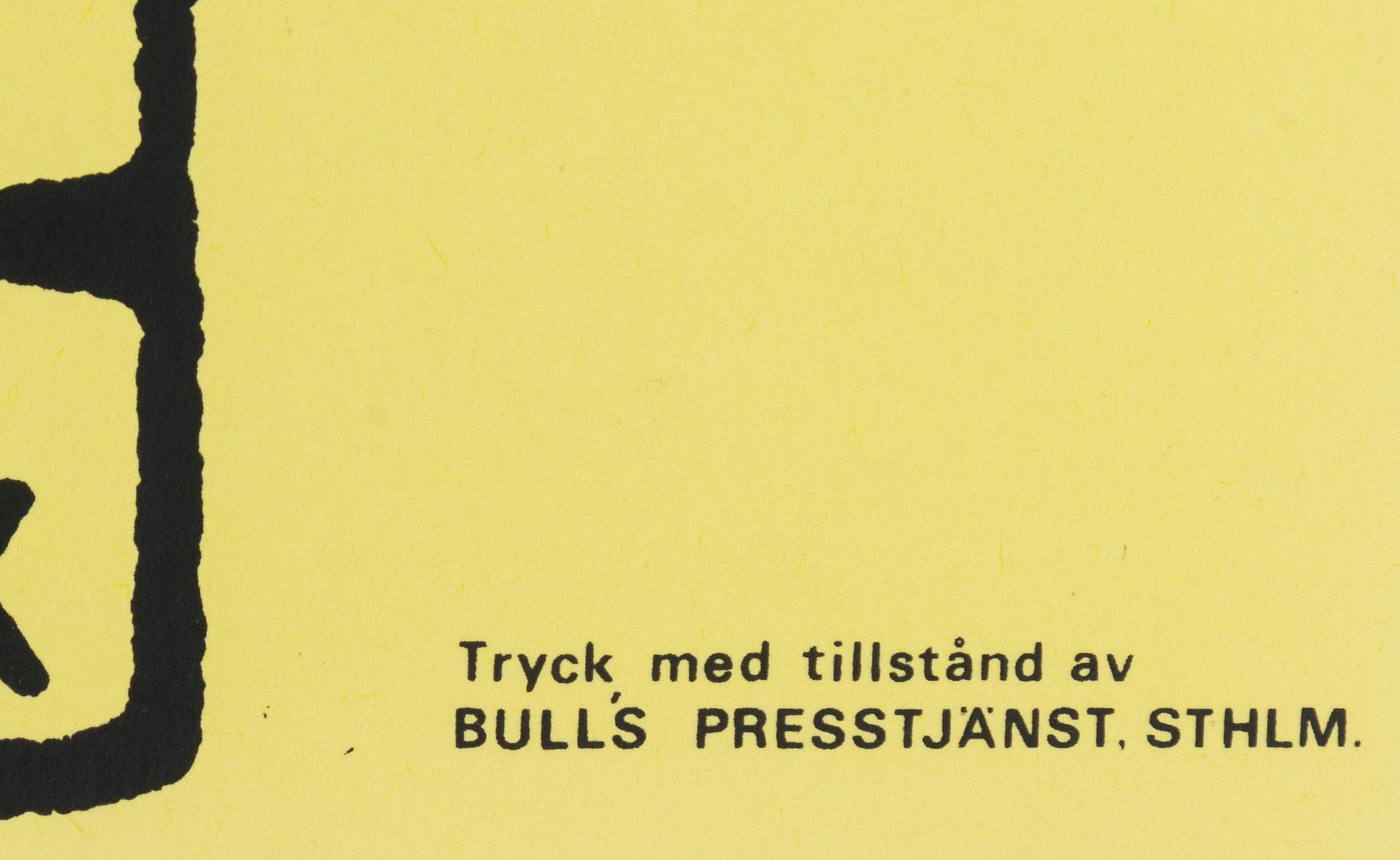 Mumin, Offsetaffisch, "Om jag nu ligger här och ser ung och ljuv och hjälplös ut...".