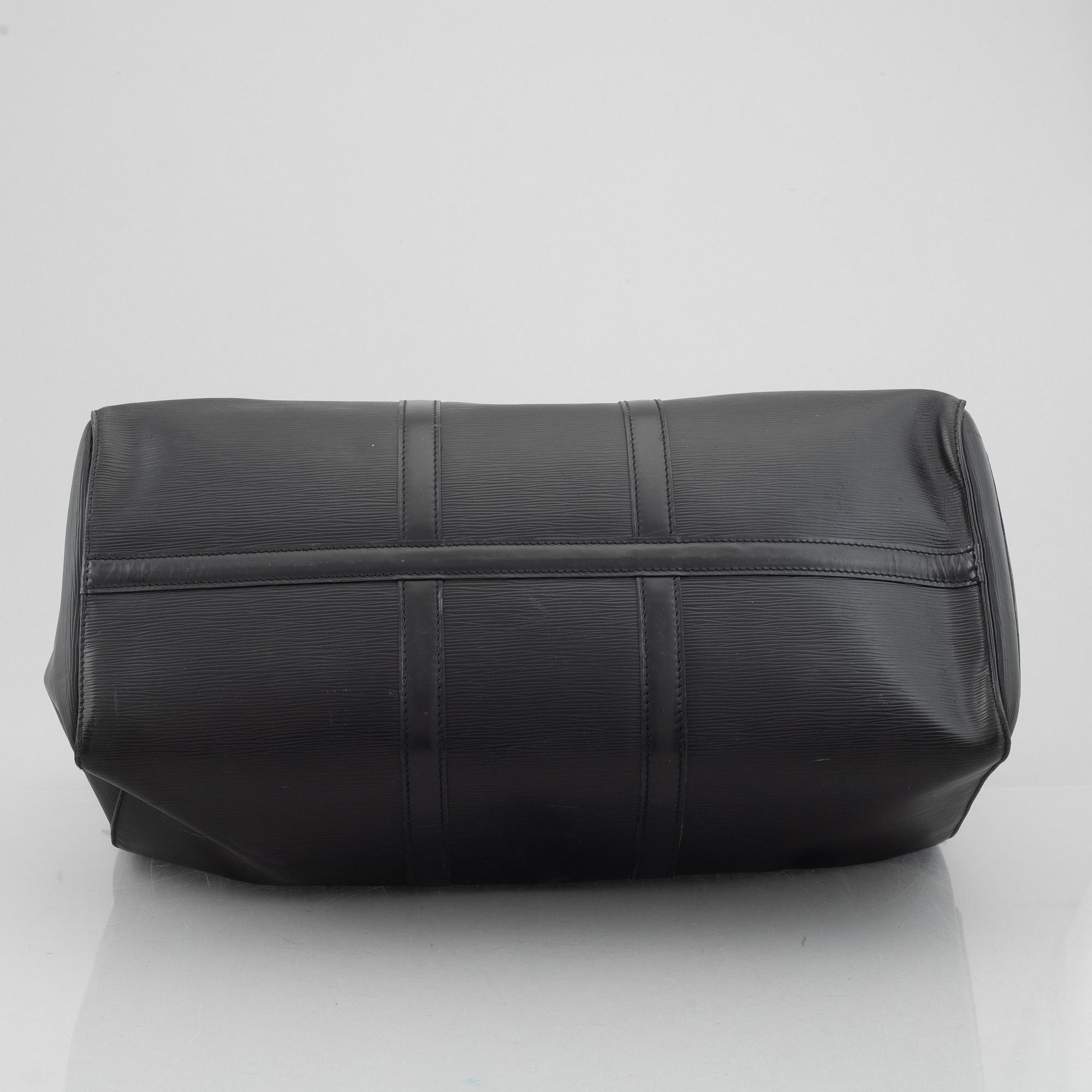 Louis Vuitton, weekend bag, "Keepall Epi 50", 1990.