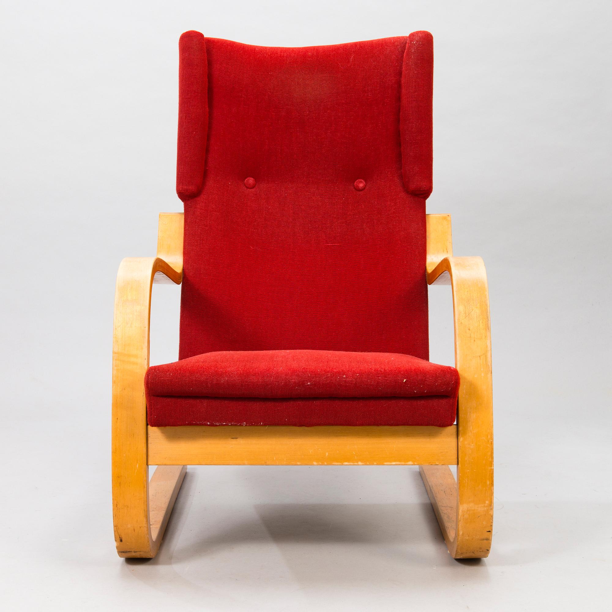 ALVAR AALTO, nojatuoli, 36/401, O.Y. Huonekalu- ja Rakennustyötehdas A.B.