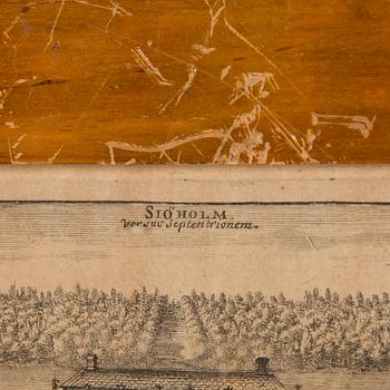 FIVE ENGRAVINGS, 17th/18th century.