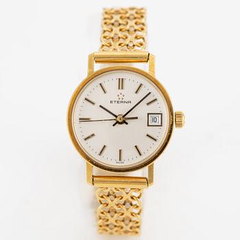 Eterna, wristwatch, 22 mm.