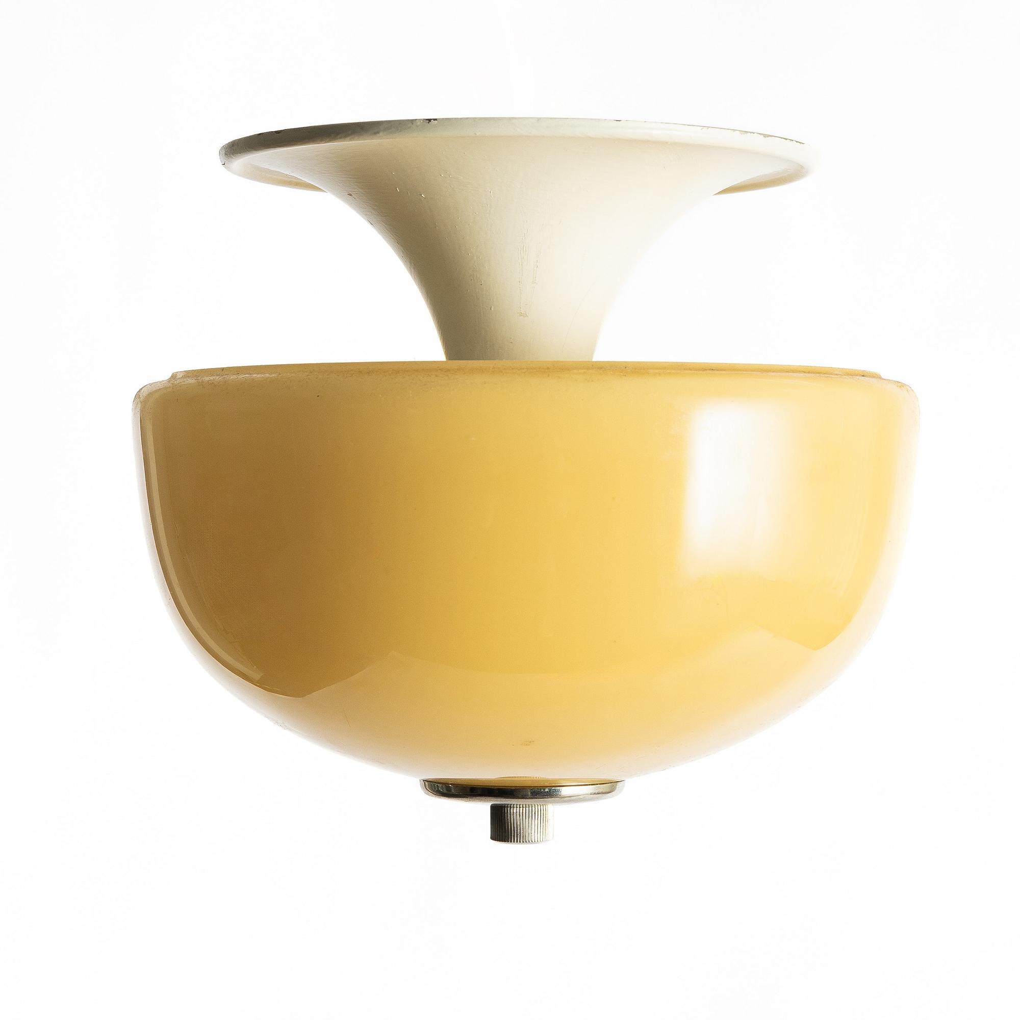 Erik Tidstrand, a model 29367 ceiling light, Nordiska Kompaniet, 1930s/40s.