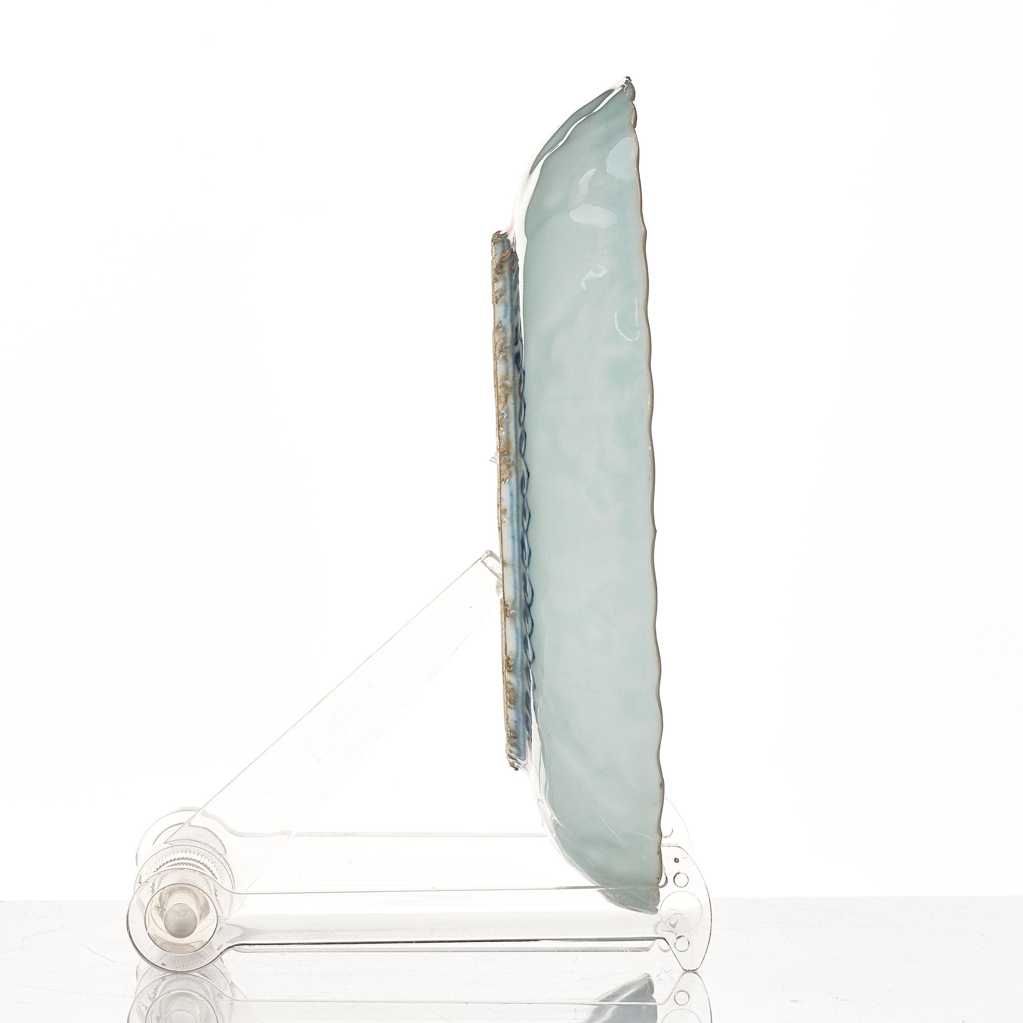 A set of eight blue and white kraakdishes, Ming dynasty, Wanli period (1662-1722).